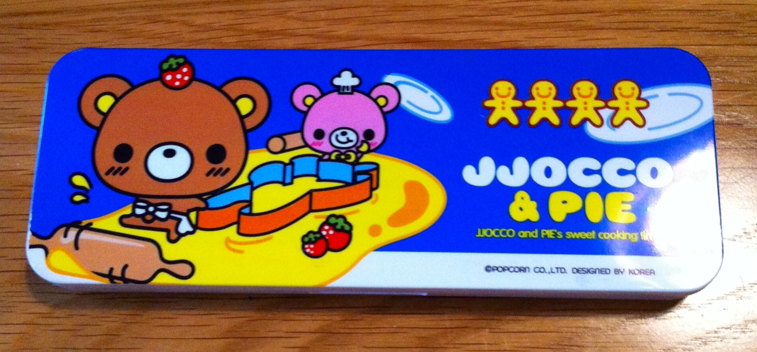 blippo.com, blippo, Jjocco and Pie, South Korean, Pencil case, blue