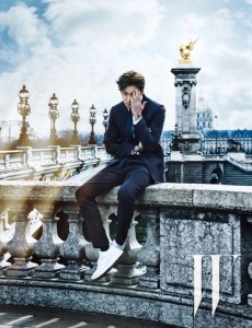 Actor, South Korean, Lee Min Ho, Paris, W Korea, 2015, Magazine