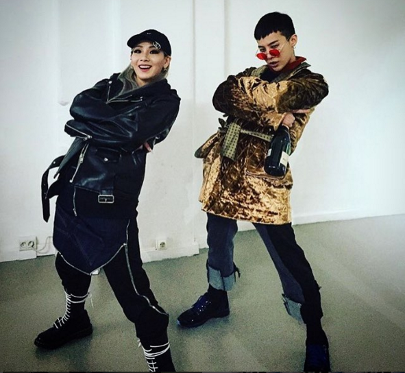 CL, 2NE1, G-Dragon, Big Bang, Instagram, Paris, Paris Fashion Week, 2016