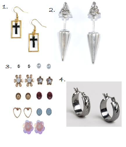 K-Pop, Earrings, Jewellery, Online, High Street, British, UK