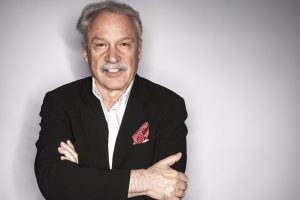 Giorgio Moroder poses for a portrait for Red Bull Music Academy at HARD Day of the Dead in Los Angeles, California, USA on 3 November 2013. // Erik Voake / Red Bull Content Pool // P-20131104-00452 // Usage for editorial use only // Please go to www.redbullcontentpool.com for further information. //