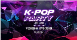 Upcoming Events, K-POP Party, Lancaster, 2018