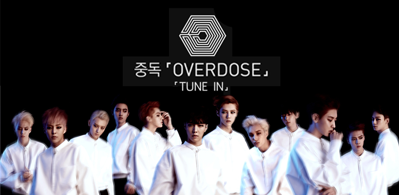 exo overdose logo wallpaper