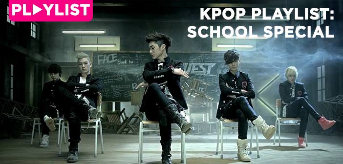 School, K-Pop, Playlist, NU'EST
