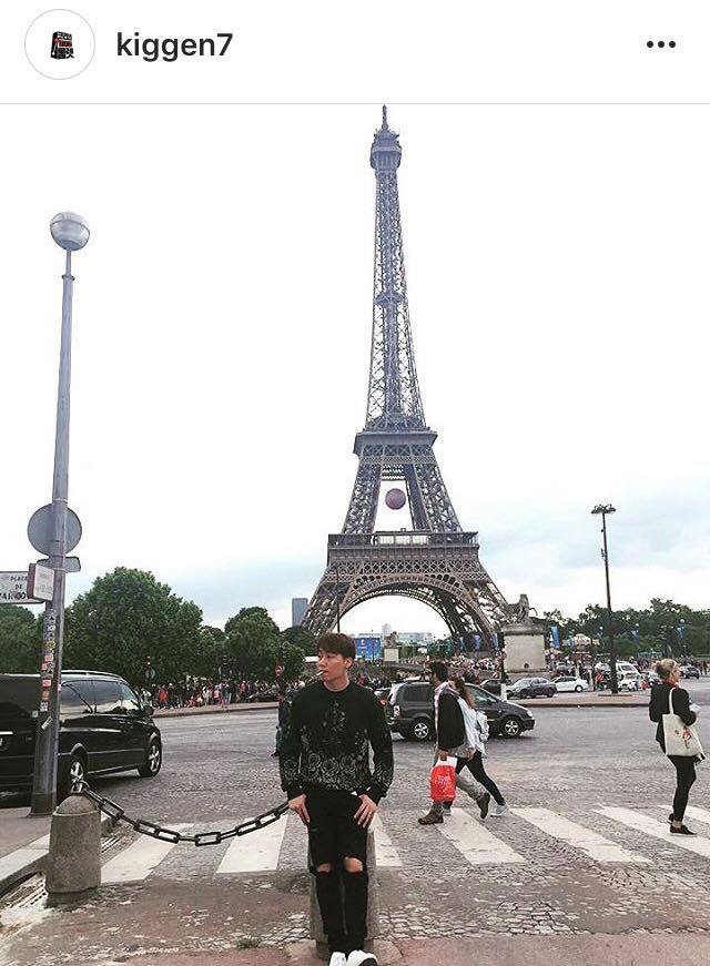 [NEWS] Phantom's Kiggen visits Paris! — UnitedKpop