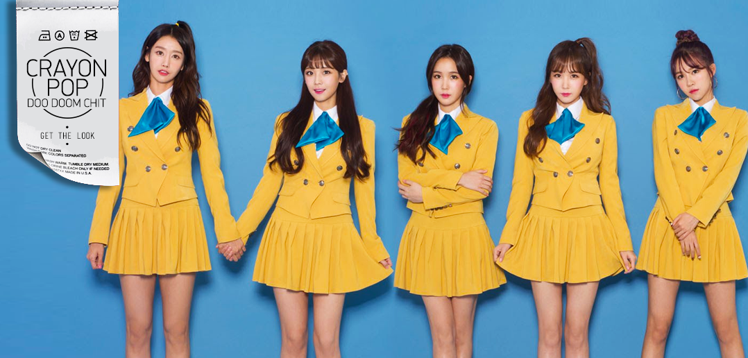 Crayon Pop, Doo Doom Chit, Get the Look, Style, Outfit, Fashion