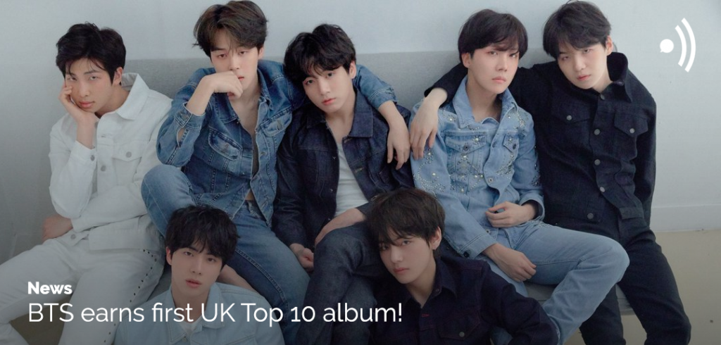 [NEWS] BTS earns first UK Top 10 album! — UnitedKpop