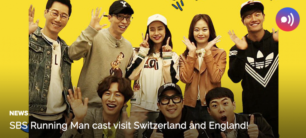 [NEWS] 'SBS Running Man' cast visit Switzerland and England! — UnitedKpop