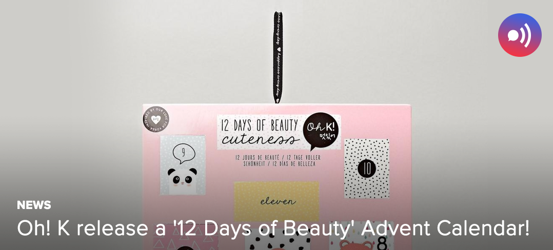 Oh!K, Advent Calendar, Cosmetics, South Korea
