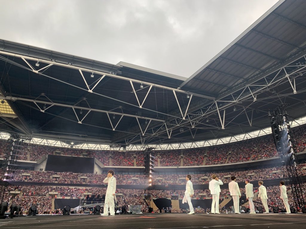 [NEWS] BTS smashes merchandise records at Wembley Stadium — UnitedKpop1024 x 768