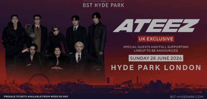 ATEEZ Announced as BST Hyde Park Headliners for UK Exclusive  Show